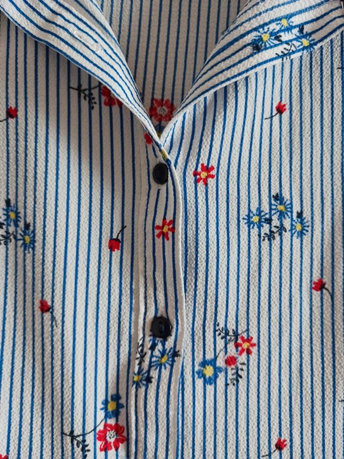 Blouse bleue KIABI Taille M38 - photo numéro 3