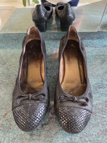 Ballerines noires Reqins 