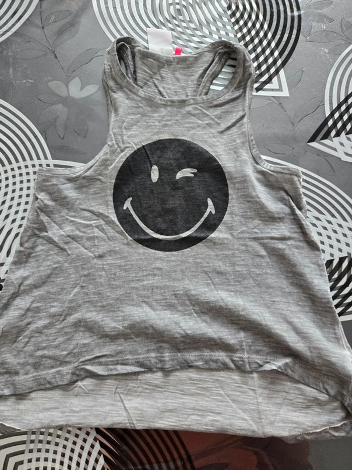 Débardeur Smiley 8 ans