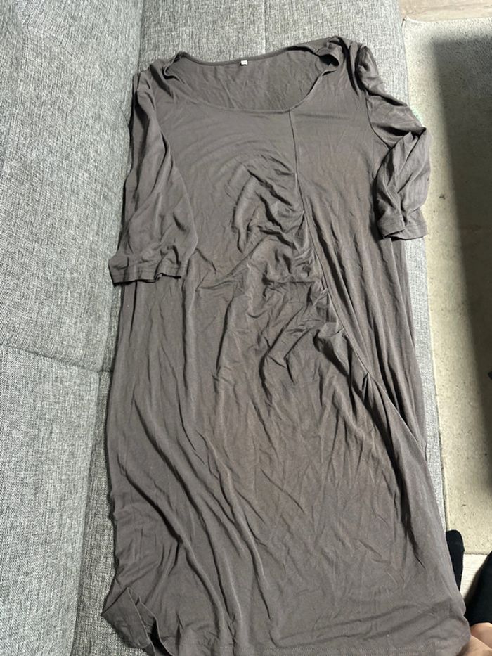 Robe légère manches 3/4 taille 48