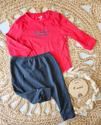 Ensemble 9m(Pas la même marque)