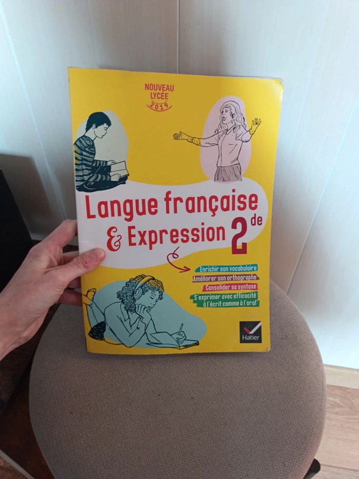Cahier livre langue et expression 2 de