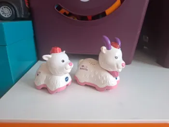 Tut tut animaux biquette et bébé