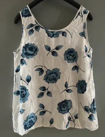 Débardeur fleuri en M