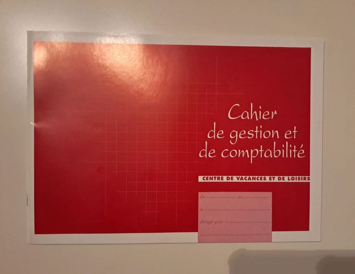 1 cahier de comptes + 1 cahier d'infirmerie - photo numéro 2