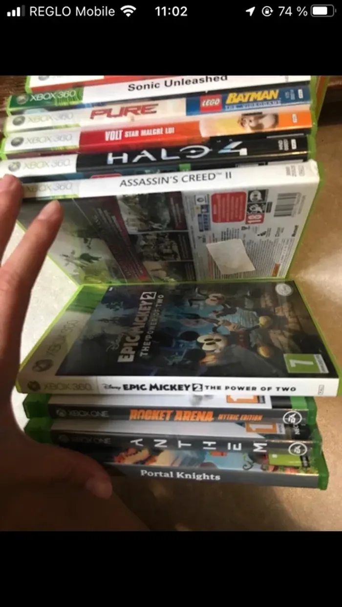 Jeux Xbox one et Xbox 360 - photo numéro 3