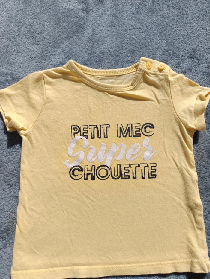 Tee-shirt manches courtes 6 mois - photo numéro 2