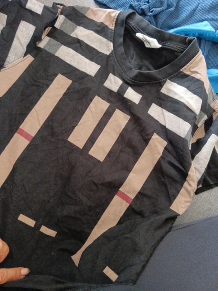 C58 t-shirt noir Burberry S - photo numéro 6