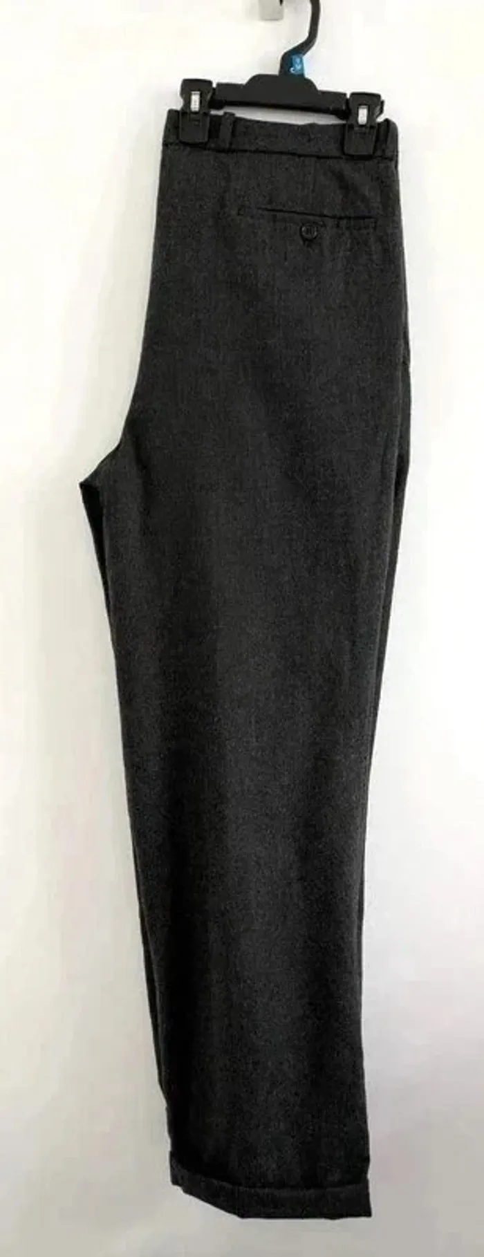 Pantalon gris 100% laine laine - Bernard Garbo - taille 46