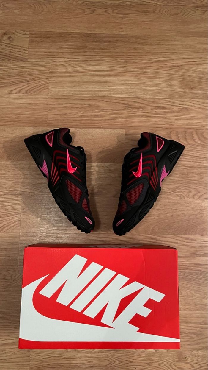 Nike Air Pegasus 2k5 Black Fire Red Noir rouge - photo numéro 3