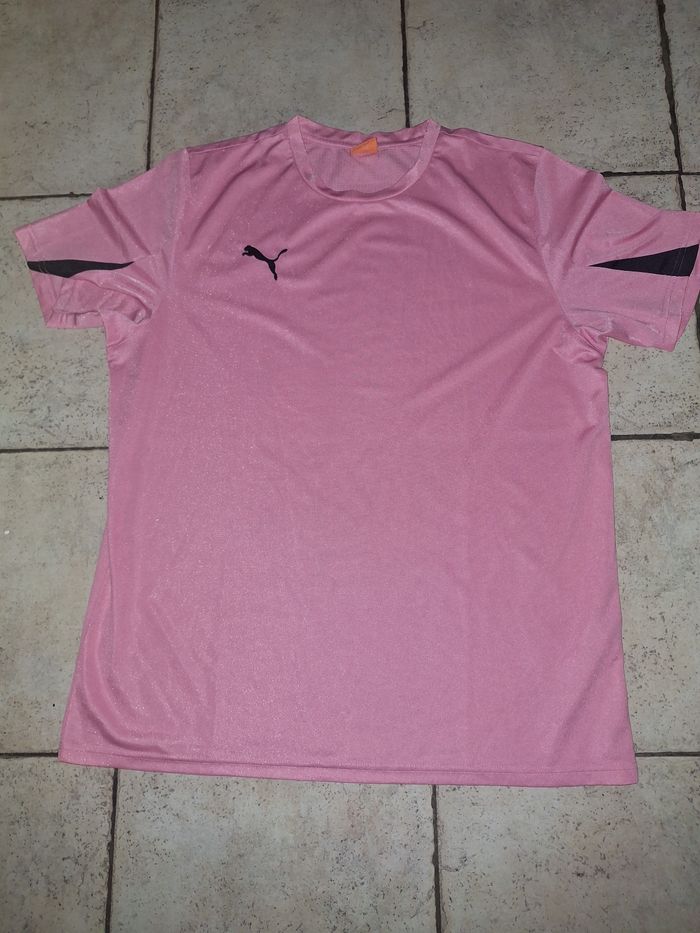T shirt puma rose - photo numéro 2