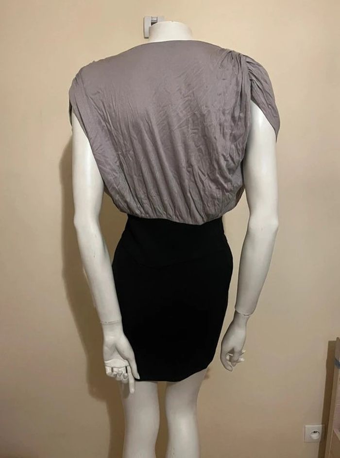 🌻 Robe beige & noire chic 🌻 - photo numéro 2