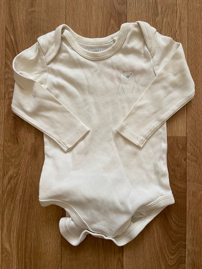 Lot de 2 bodies fille 2-6M - photo numéro 2