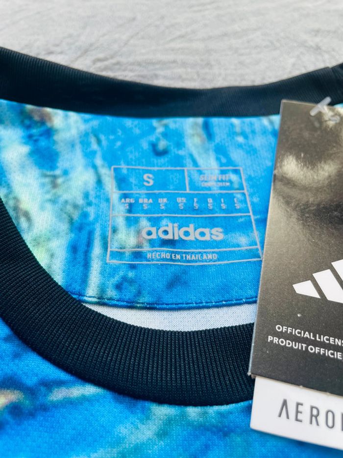Maillot concept foot Van Gogh bleu taille S - photo numéro 8