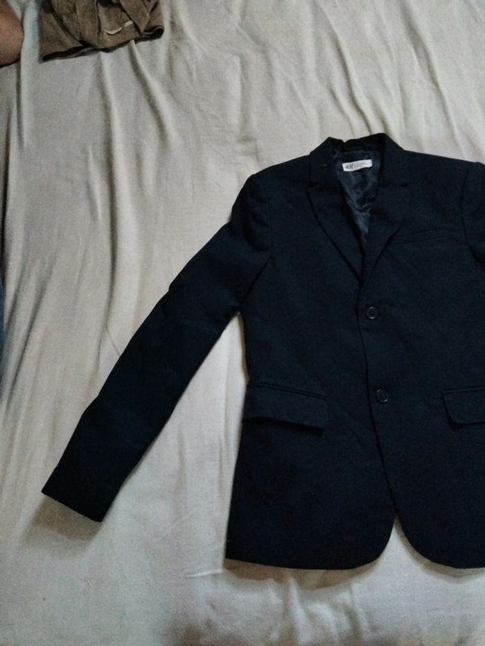 Blazers H&M bleu marine Taille XS - photo numéro 2