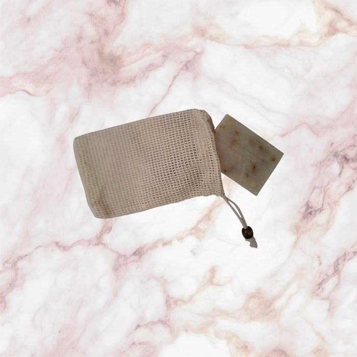 Filet coton pour savon solide – effet éponge exfoliante - Neuf - photo numéro 3