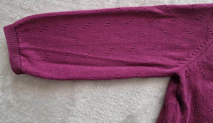 Gilet cassis à boutons décorés - 18M - Sergent Major (TBE) - photo numéro 9