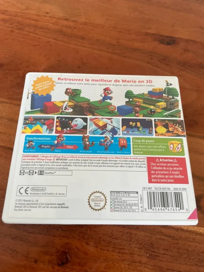 Jeu Nintendo 3ds Super Mario 3D Land - photo numéro 2