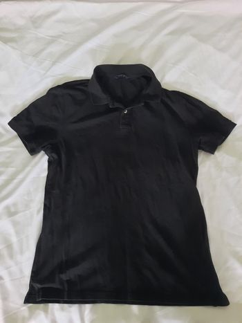 Polo homme noir "The Basics" - Taille M - Très bon état