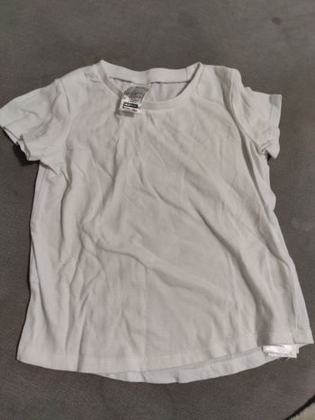 Tee shirt blanc 2/3ans Decathlon
