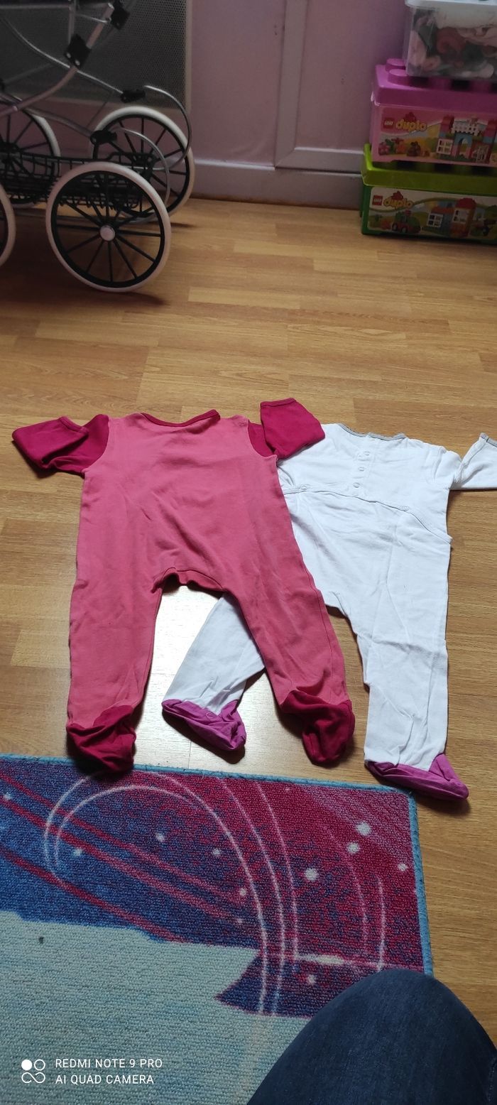 Lot 2 grenouillères légère Tissaia 18 mois - photo numéro 8