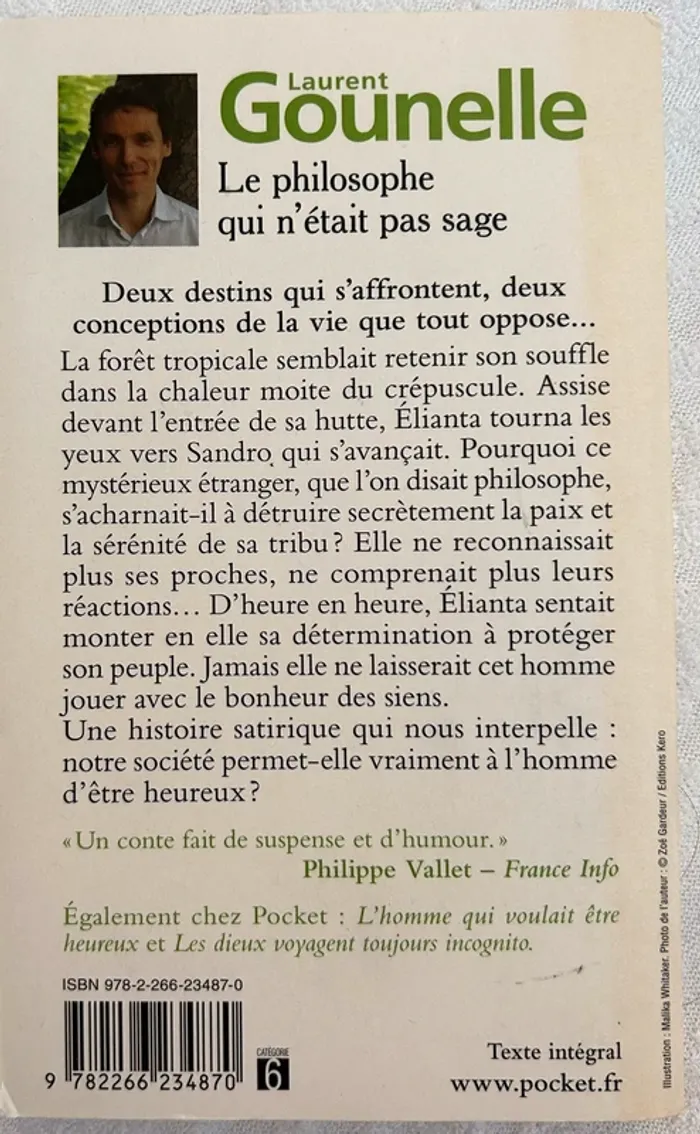 # le philosophe qui n’etaypas sage, livre# - photo numéro 2