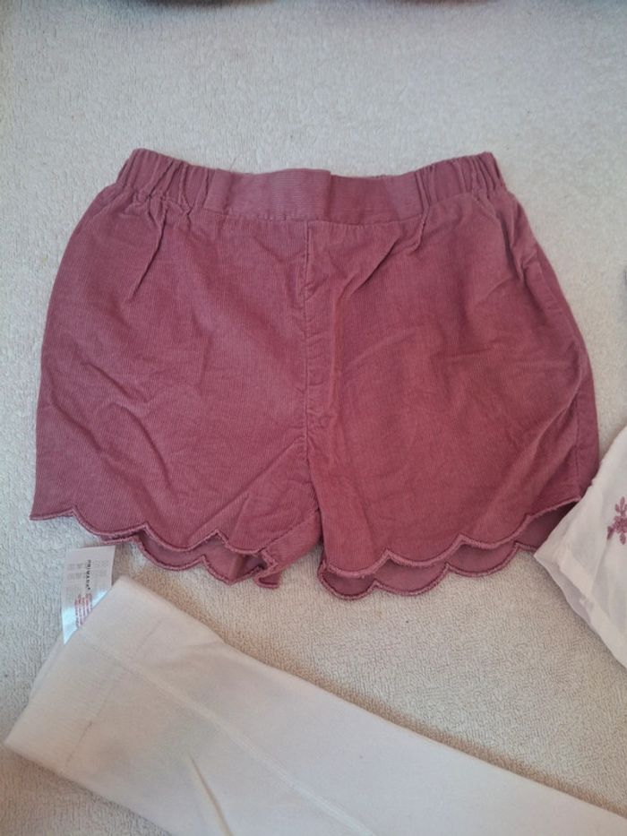 Ensemble collant , short , blouse - photo numéro 2