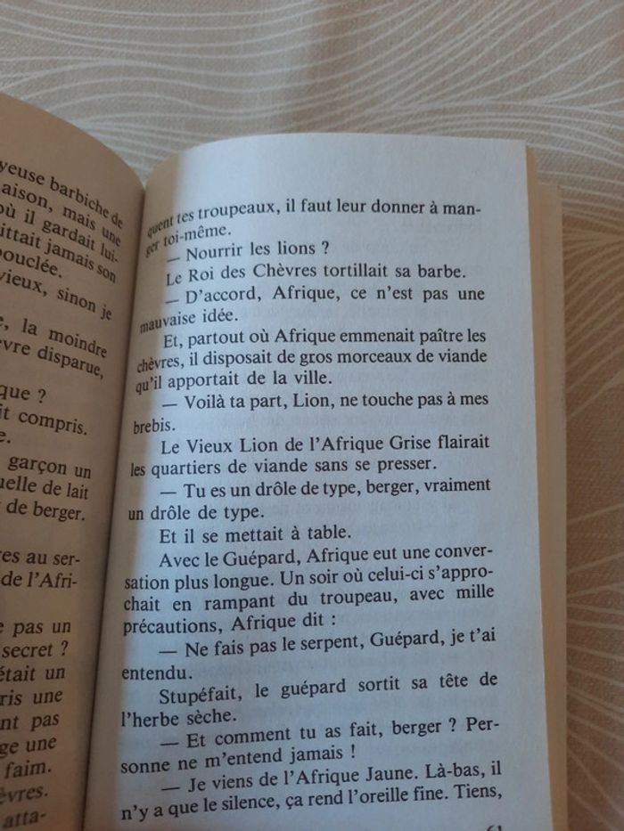 Livre 《l'œil du loup 》de Daniel Pennac . - photo numéro 2