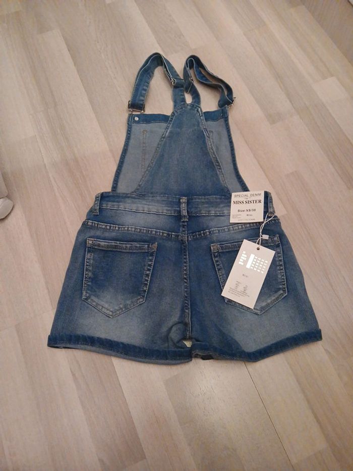 salopette short taille 34 XS - photo numéro 2