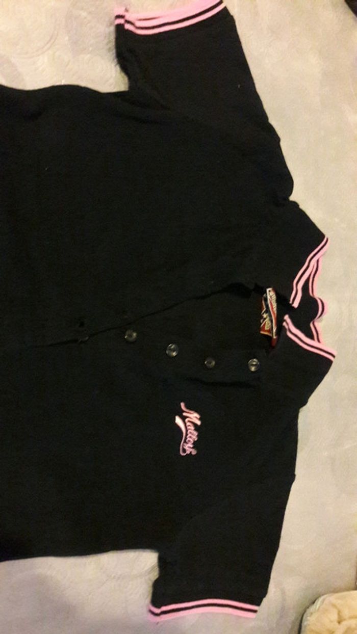 Polo MC femme noir Taille S - photo numéro 2
