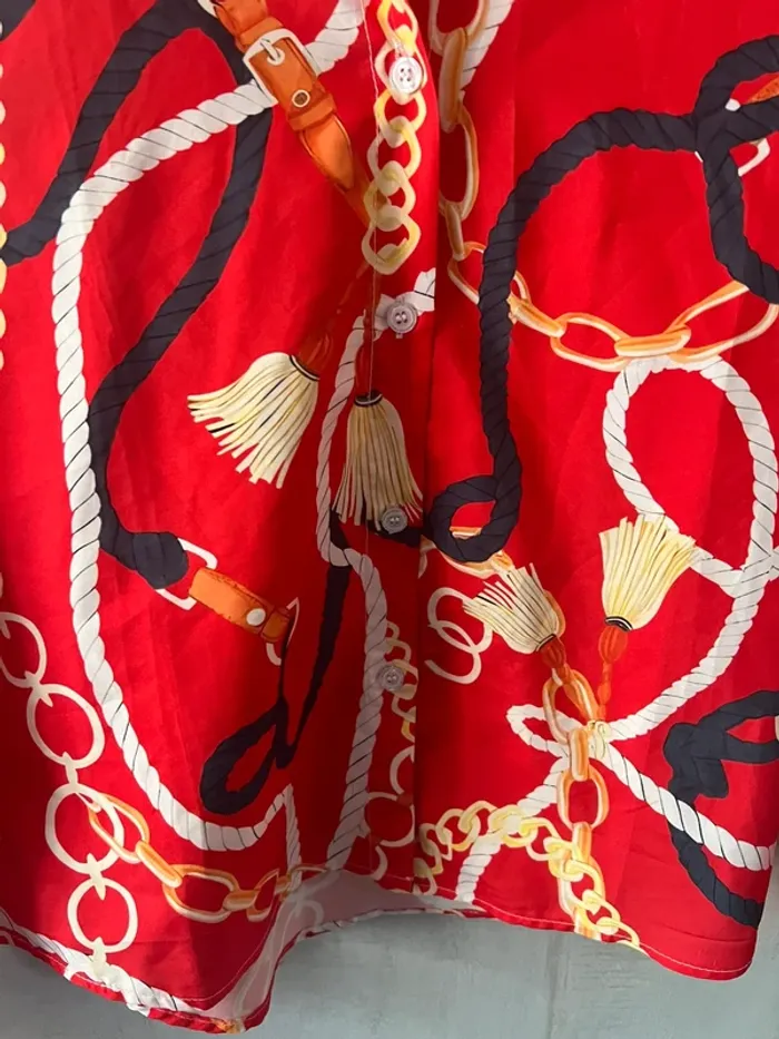 Chemisier avec motifs - photo numéro 3