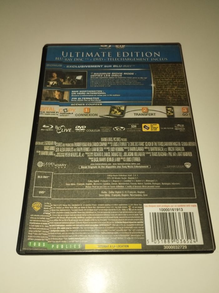 DVD Le Choc des TITANS - photo numéro 2