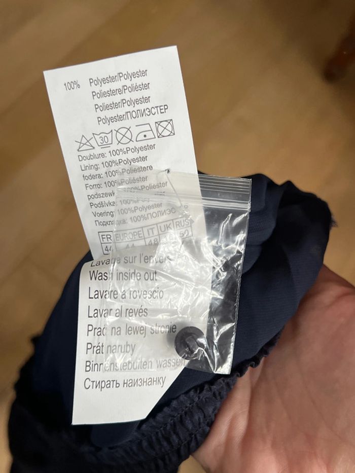 Vend blouse fluide manche courte neuve avec étiquette camaïeu 44 bleu marine - photo numéro 6