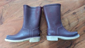 Bottes bordeaux taille 24