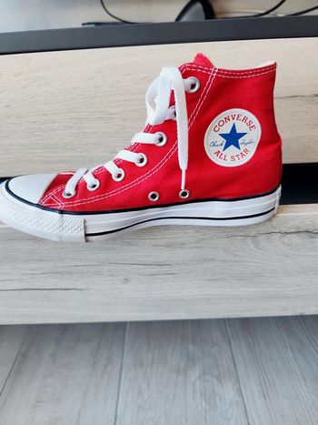 Converse montantes rouge