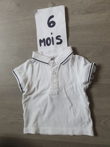 Maillot t-shirt polo 6mois garçon