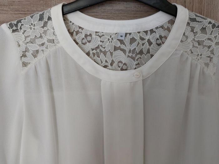 Blouse Blanche manches longues - photo numéro 2