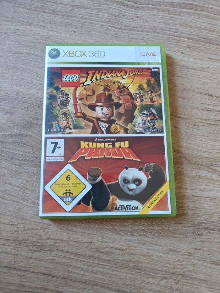 Lego Indiana Jones Kung Fu Panda bundle Xbox 360