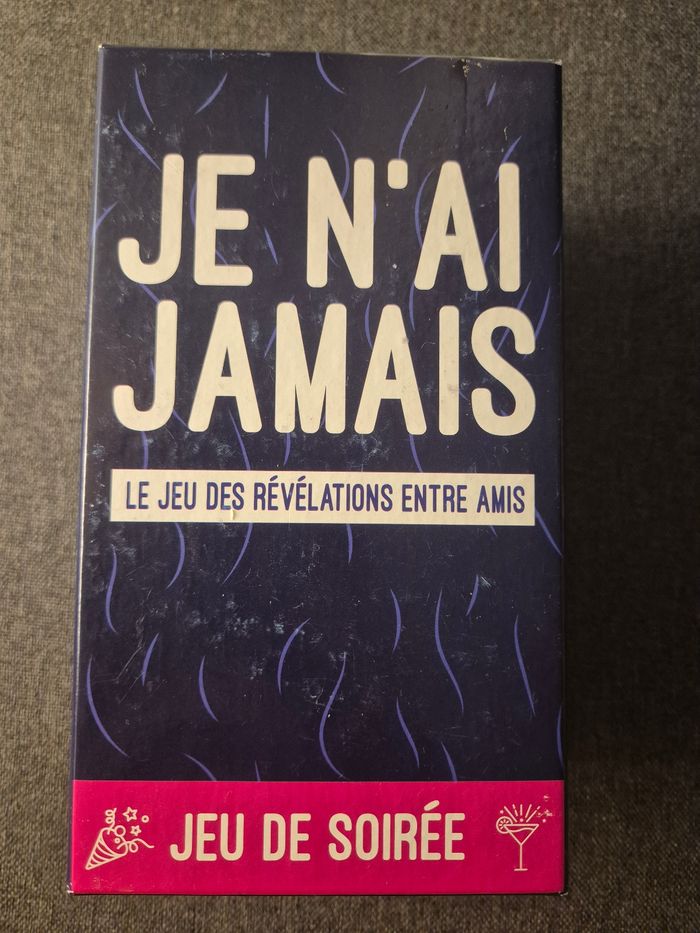 Jeu Je n'ai Jamais