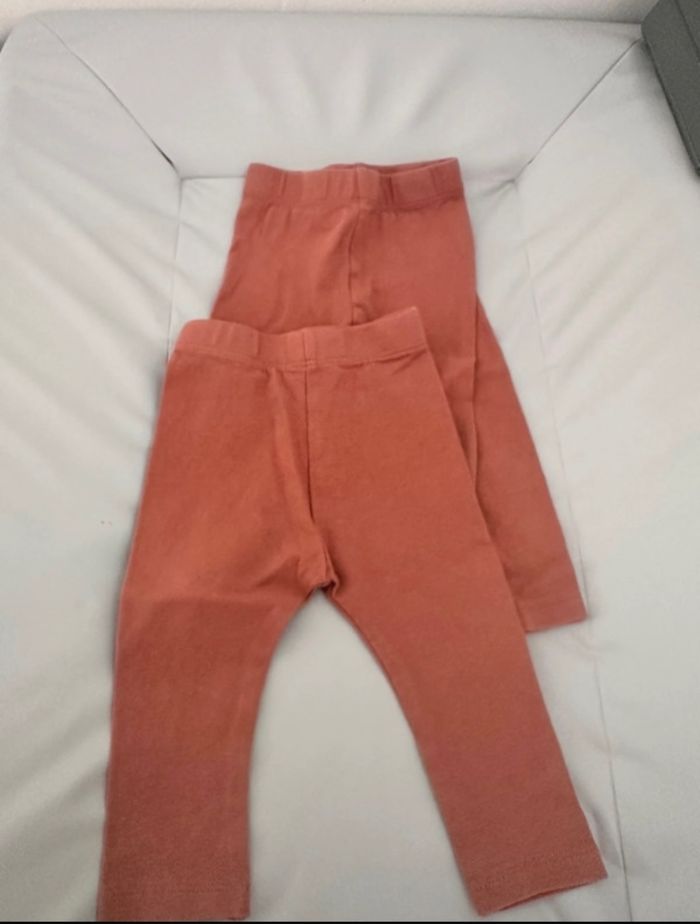 Lot 7 pantalons fille 9 mois - photo numéro 3