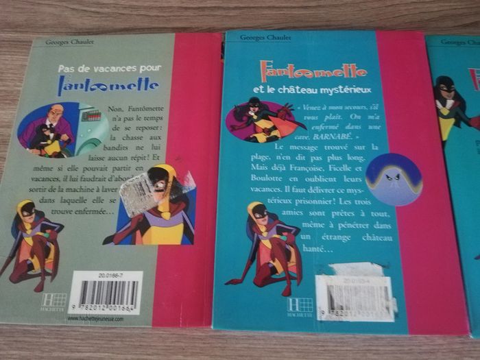 Lot de 4 livres Fantomette - photo numéro 4