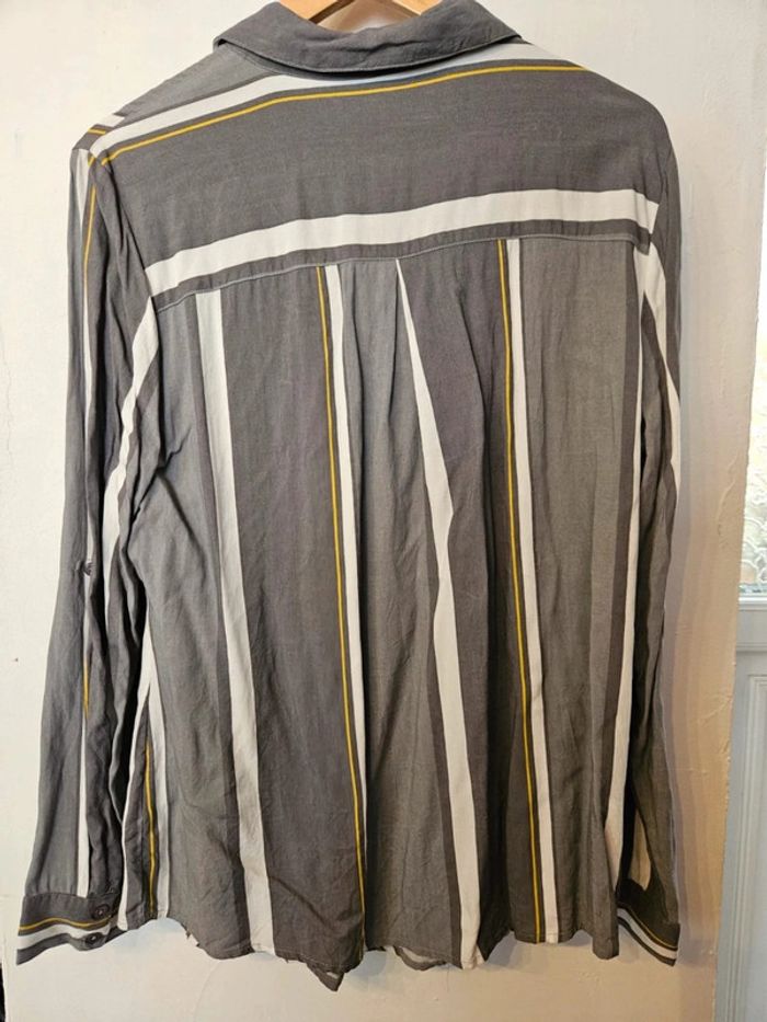 Chemise Rayures Taille 46 🩶 - photo numéro 3