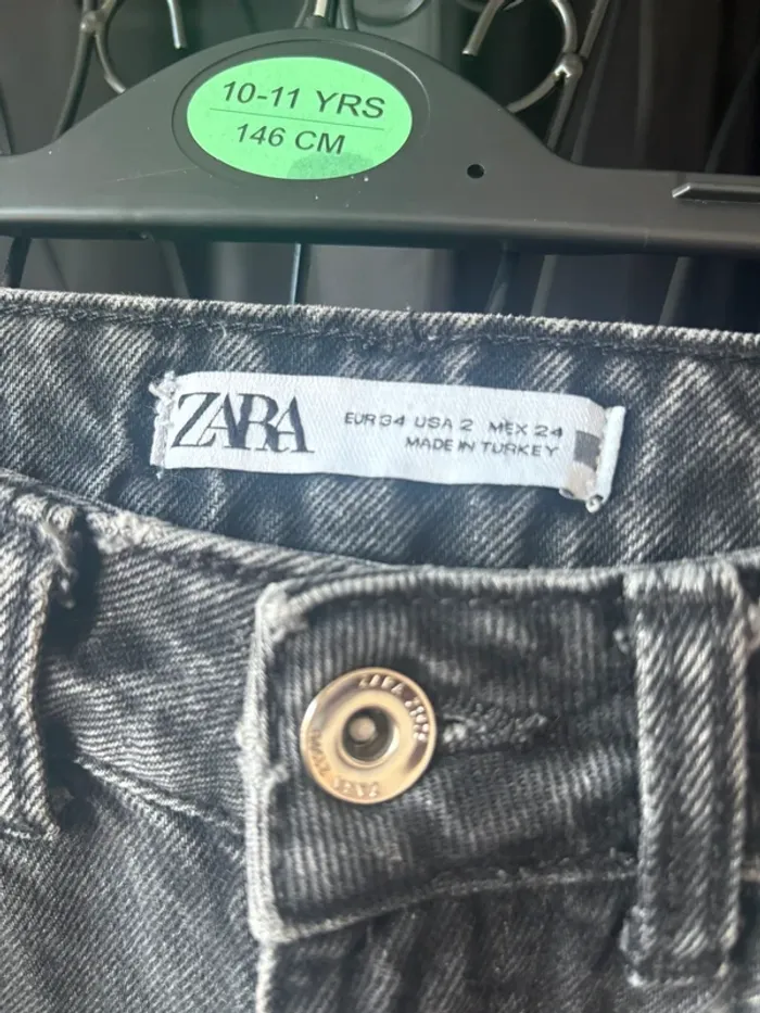 Jean slim Zara - Taille 34 - photo numéro 2