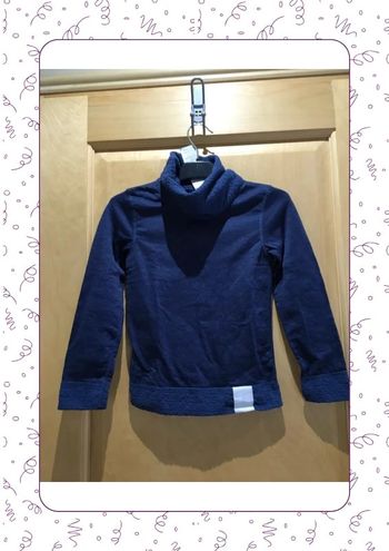 T-shirt col roulé wedze marine