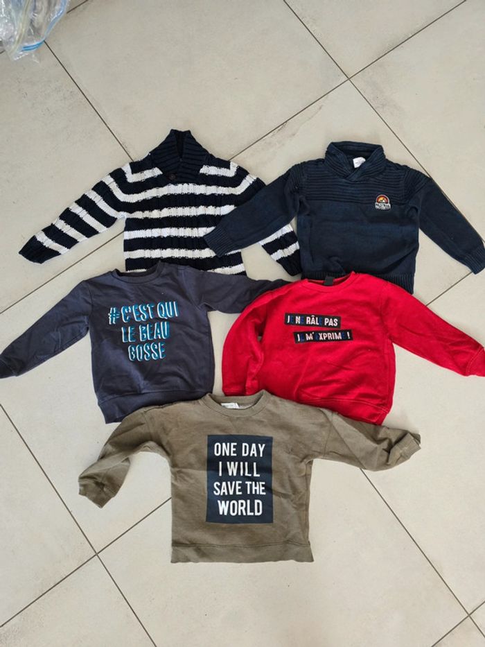 Lot pull 3ans