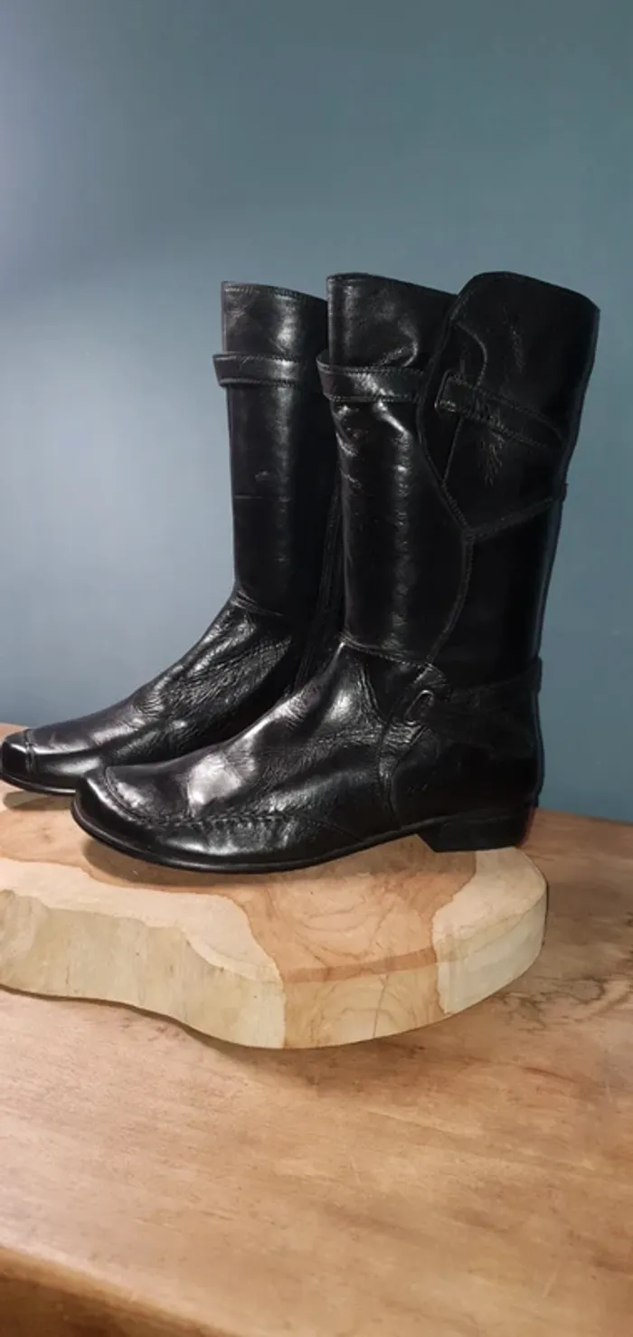 Bottes cuir femme 39 France Arno