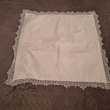 Taie d oreiller blanche