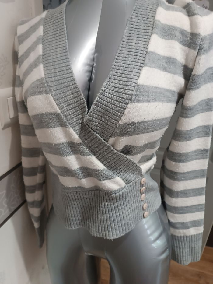 Gilet cardigan femme t 40 - photo numéro 5