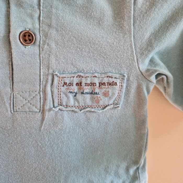 1 mois polo manches longues - photo numéro 2