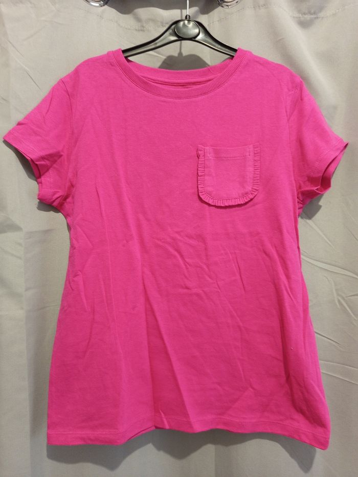 T-shirt rose fille taille 10ans Kiabi